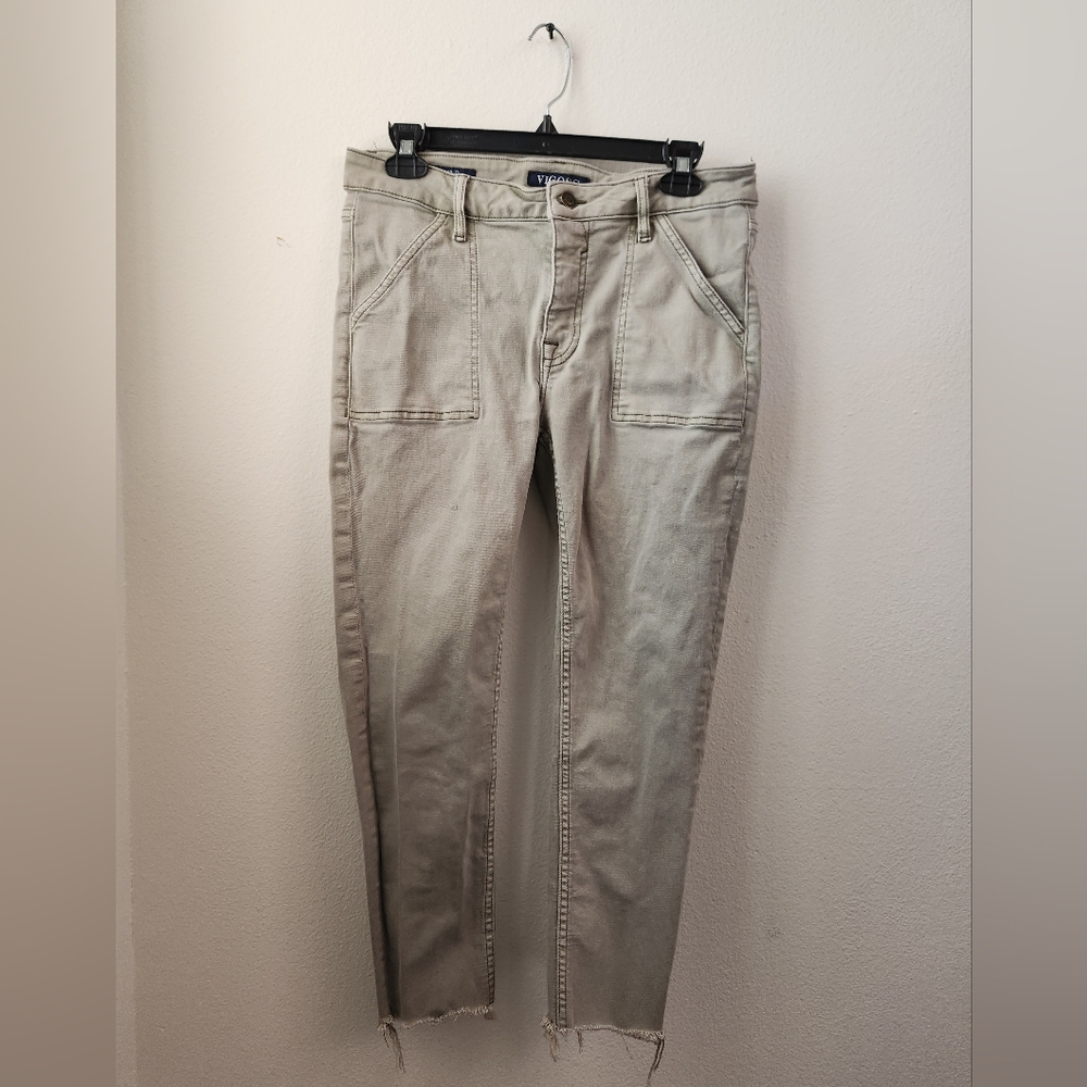 Vigoss Jeans Women's Marley Super Skinny‎ Mid-Rise Denim Slim Gray 29 x 29